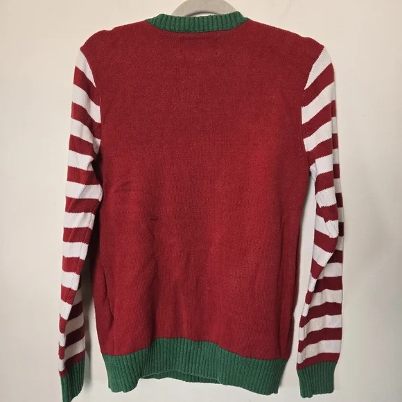 Ugly Sweater Santa Paws size small Christmas sweater - Picture 5 of 7